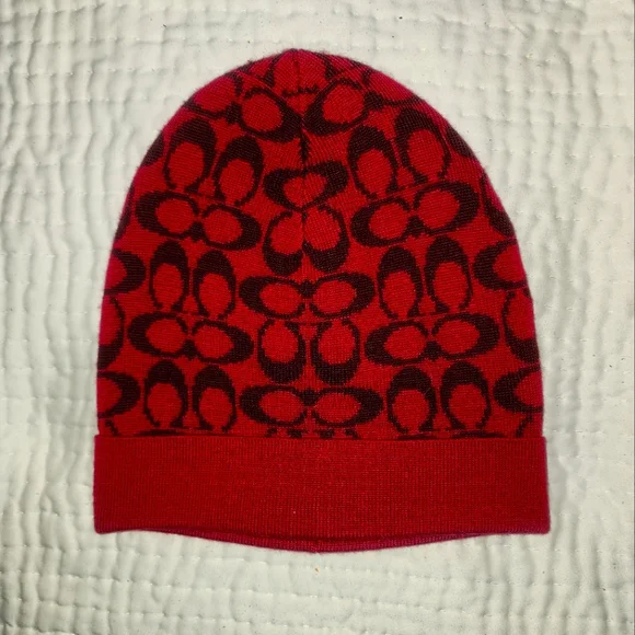 Coach | Accessories | Nwot Coach Beanie Hat | Poshmark display picture 3